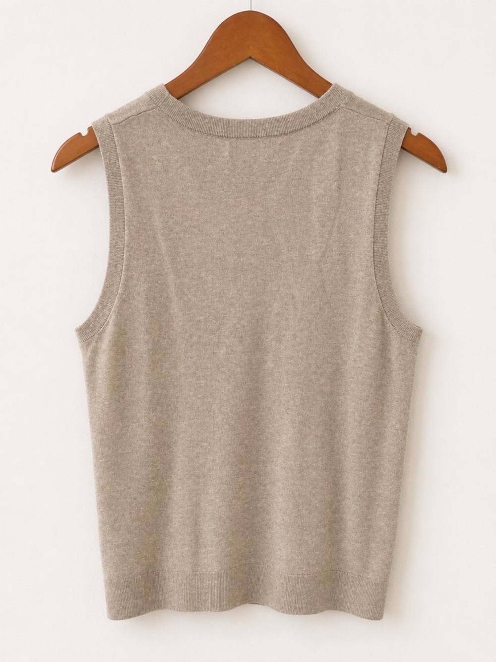 J. Crew Sleeveless Knit Tank in Beige - Picture 3 of 4